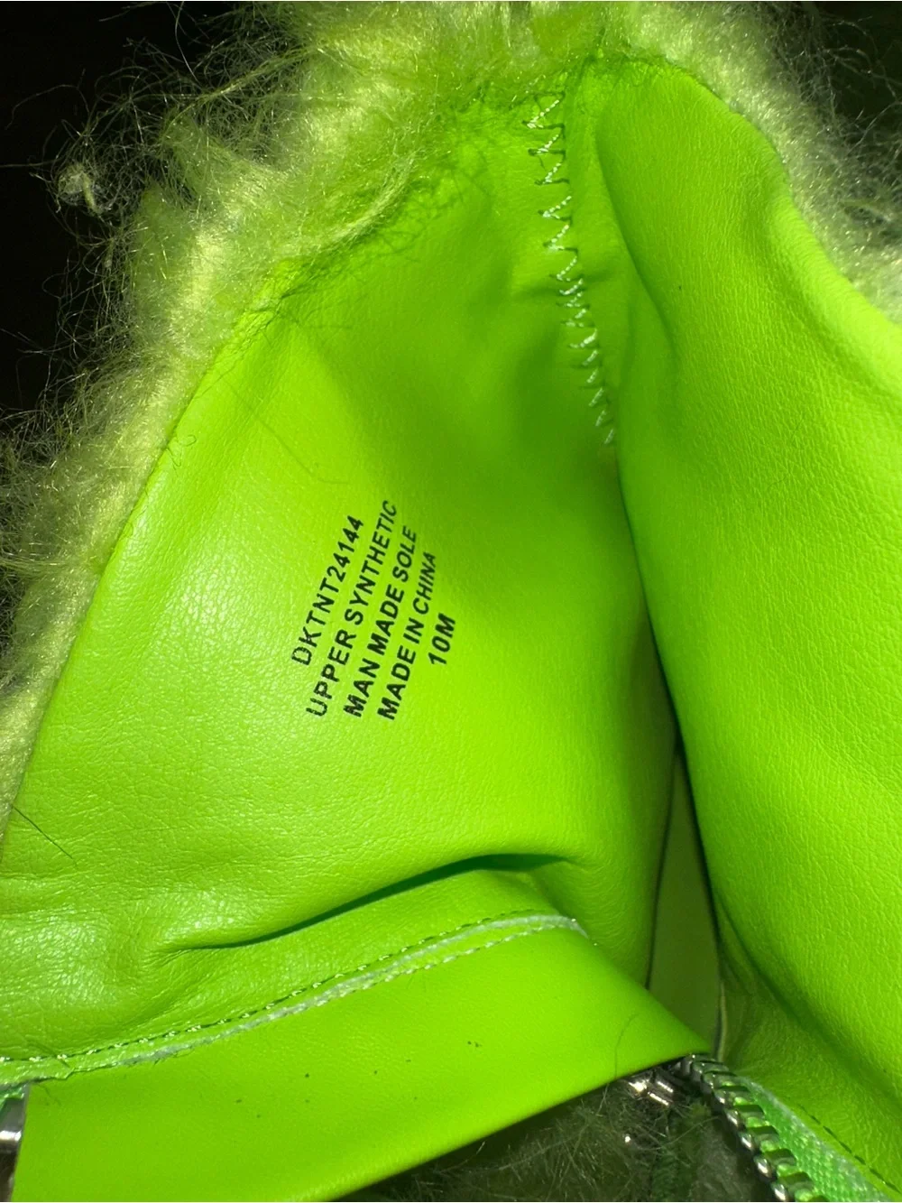 DOLLSKILL KOOKY MONSTER PLATFORM BOOTS - GREEN